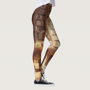 Cozy Book Nook Capris Leggings