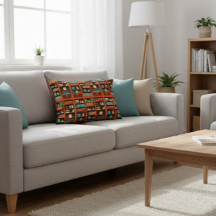 Cozy Bookshelves Accent Pillow