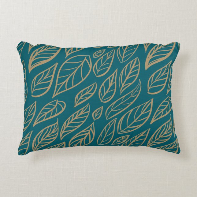 Cozy Botanical  Accent Pillow (Front)
