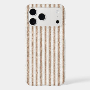 Cozy Brown Cream Stripes  