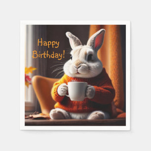 Cozy Bunny Napkin