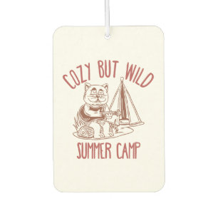 Cozy But Wild Summer Camp– Vintage Cat Air Freshener