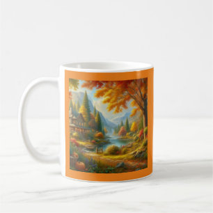 Cozy Cabin In The Woods Coffee Mug