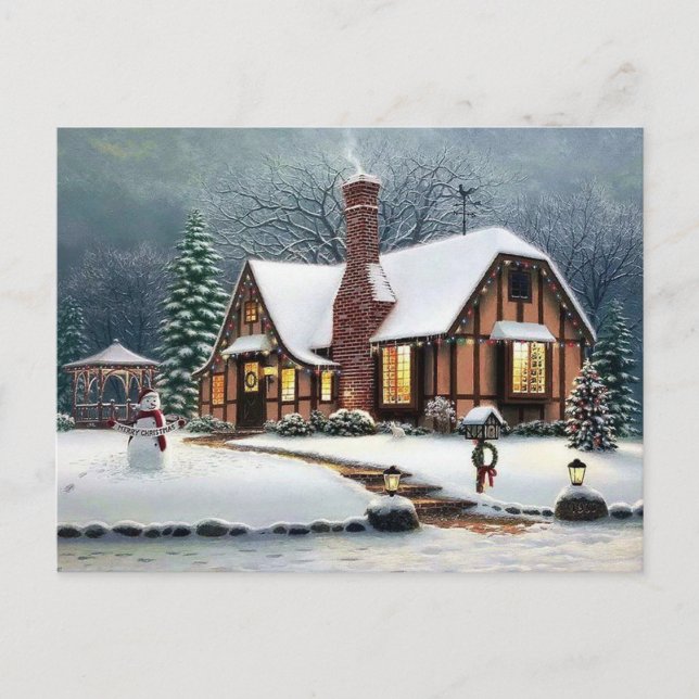 Cozy Cabin Postcard (Front)