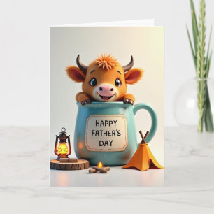 Cozy Campfire Fathers Day Card