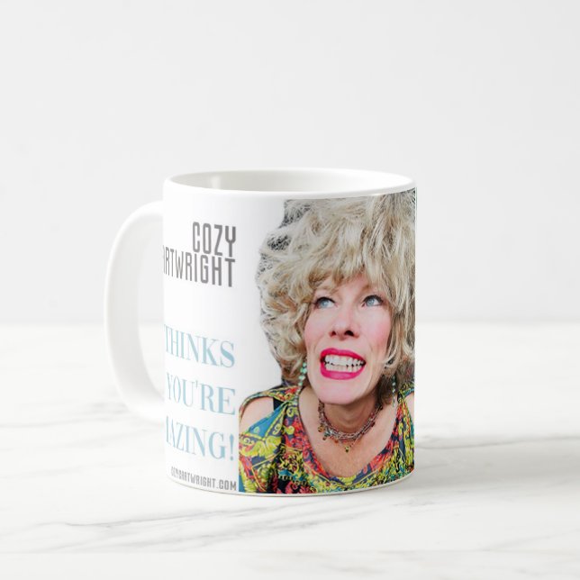 Cozy Cartwright Coffee Mug (Front Left)
