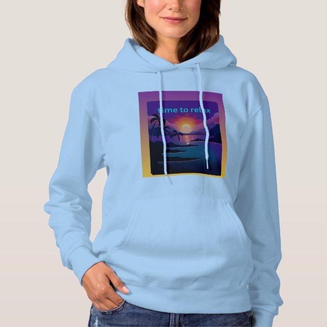 Cozy Casual Pullover Sweatshirt (Front)