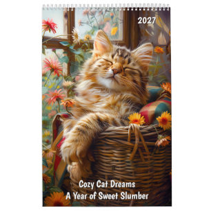 Cozy Cat Dreams – A Year of Sweet Slumber Calendar