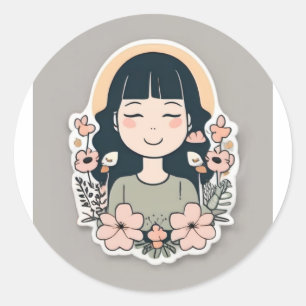 Cozy Cat Nap Sticker