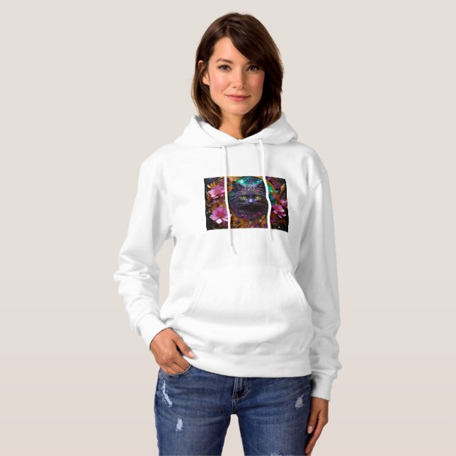 Cozy cat Style with Hoodie  (Front Full)