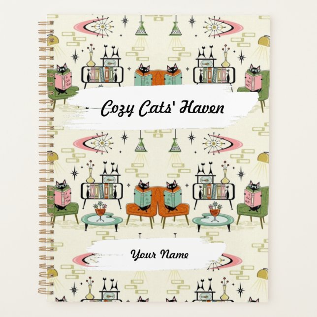 Cozy Cats' Haven Planner (Front)