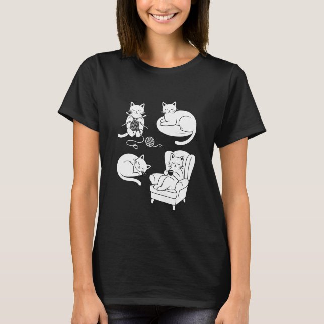 Cozy Cats T-Shirt (Front)