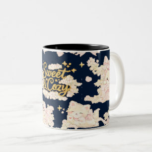 Cozy Celestial Night Sky Mug