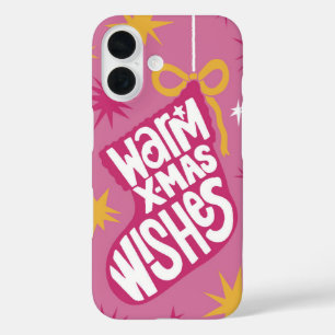 Cozy Cheer Warm X-Mas Wishe iPhone 16 Case