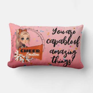 Cozy Cheerleader Pillow