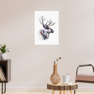 Cozy Christmas Art Holiday Print