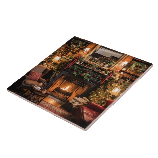 Cozy Christmas at Home Tile (Side)
