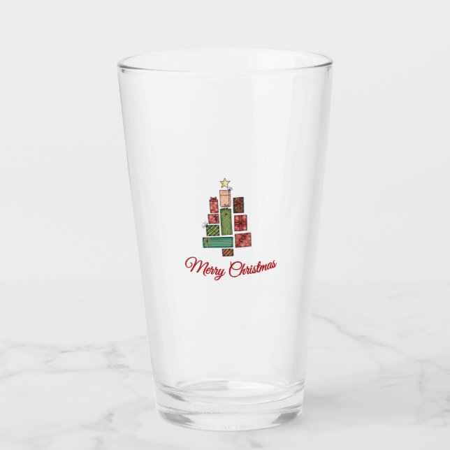 Cozy Christmas Coffee Mug | Festive Holiday Gift Glass (Front)