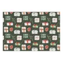 Cozy Christmas Fireplace, Presents & Trees Holiday