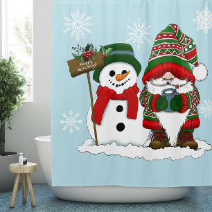 Cozy Christmas Gnome Snowman Winter Holiday Cute