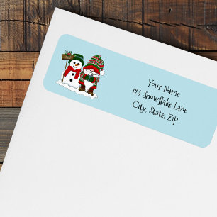 Cozy Christmas Gnome Snowman Winter Holiday Cute