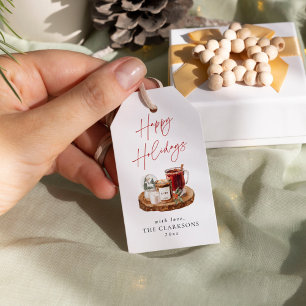Cozy Christmas Holiday  Gift Tags