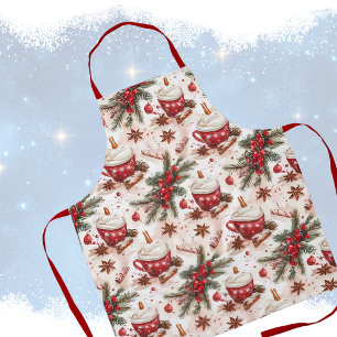 Cozy Christmas Hot Cocoa Apron