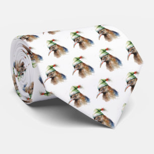 Cozy Christmas Kiwi Tie