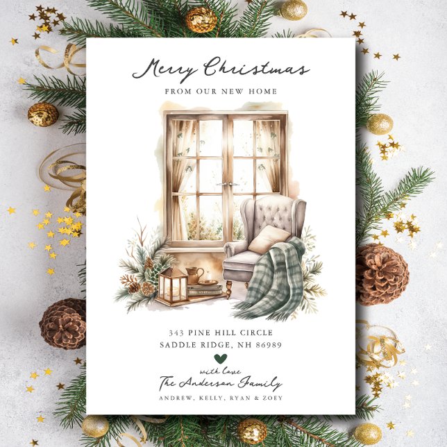 Cozy Christmas Moving  Announcement (Creator Uploaded)