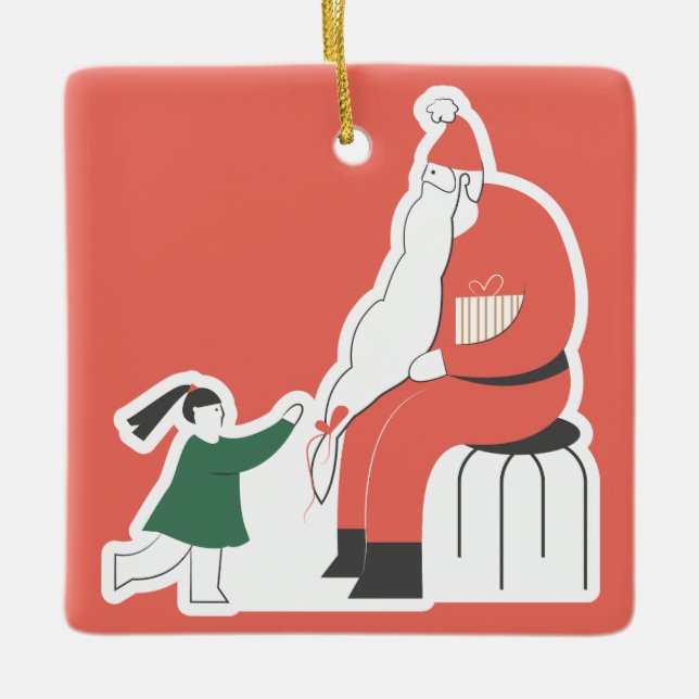 Cozy Christmas Ornament (Front)