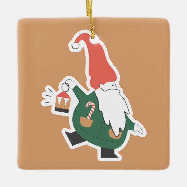 Cozy Christmas Ornament (Front)