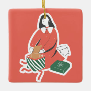 Cozy Christmas Ornament