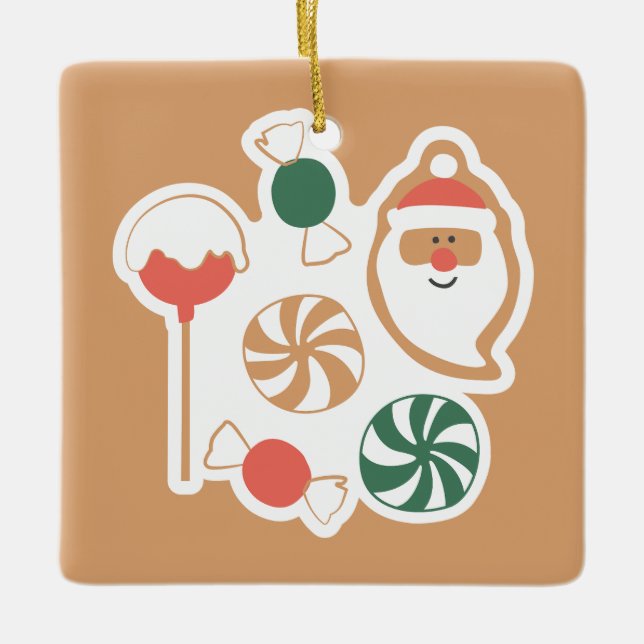 Cozy Christmas Ornament (Front)