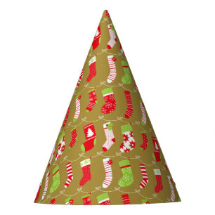 Cozy Christmas Retro Winter Socks Party Hat