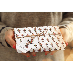 Cozy Christmas Safari, custom Gift Tags