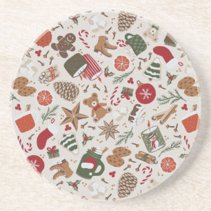 Cozy Christmas & Spice Coaster