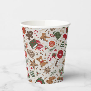 Cozy Christmas & Spice Paper Cups
