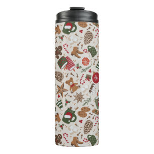 Cozy Christmas & Spice Thermal Tumbler