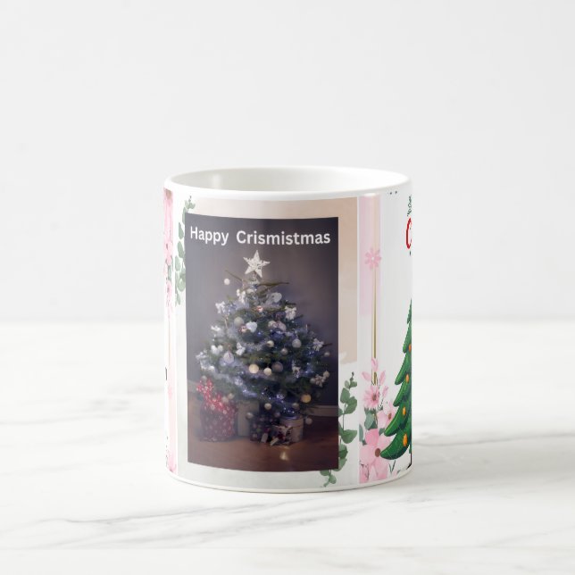 Cozy Christmas Tree Coffee Mug | Festive Holiday  (Centre)