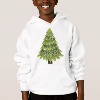 Cozy Christmas Tree Kids' Hoodie