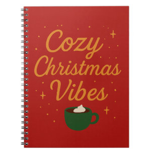 Cozy Christmas Vibes Notebook