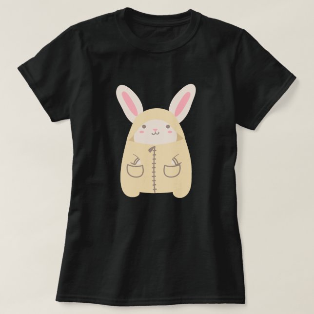 Cozy chubby bunny T-Shirt (Design Front)