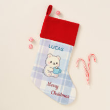 Cozy Cocoa Bear Christmas Pastel Pixel Art