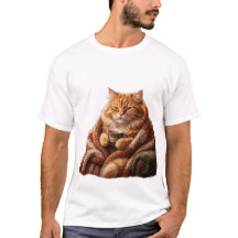 Cozy Coffee Cat T-Shirt