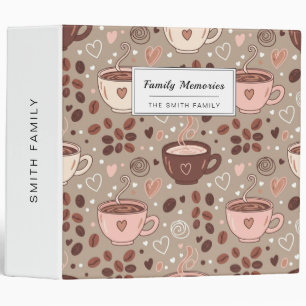 Cozy Coffee Cup Pattern (8) Binder