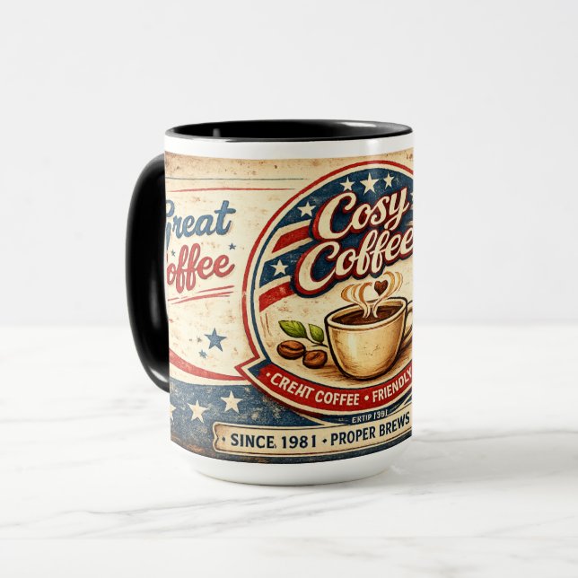 Cozy Coffee Mug (Front Left)