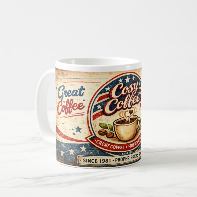 Cozy Coffee Mug (Front Left)