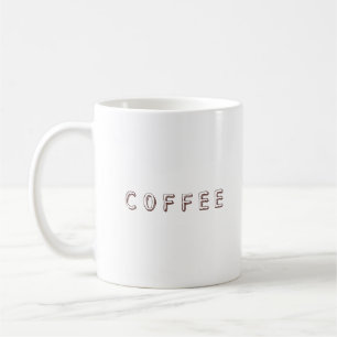 Cozy Coffee Typography Design Mug