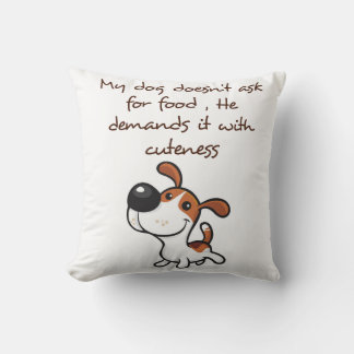 Cozy Comfort for Dog Lovers – Paw-some  Throw Pillow