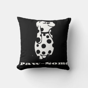 Cozy Comfort for Dog Lovers – Paw-some Throw Pillow